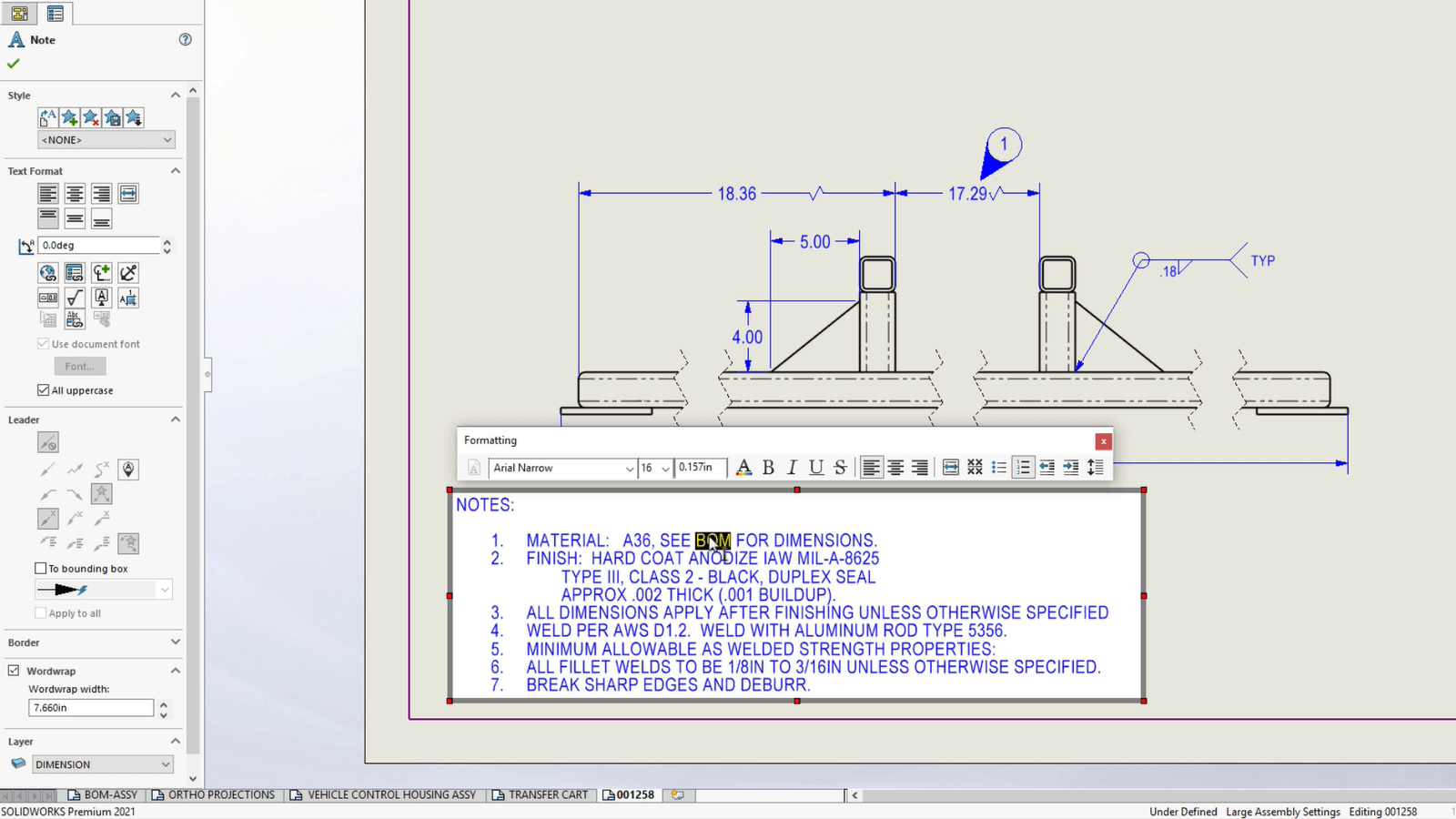 drawing performace of Solidworks
