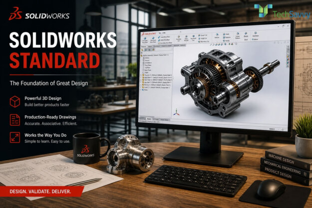 solidworks-standard-cad-design-engineer.jpg (2) SOLIDWORKS Standard CAD design interface used by mechanical engineer