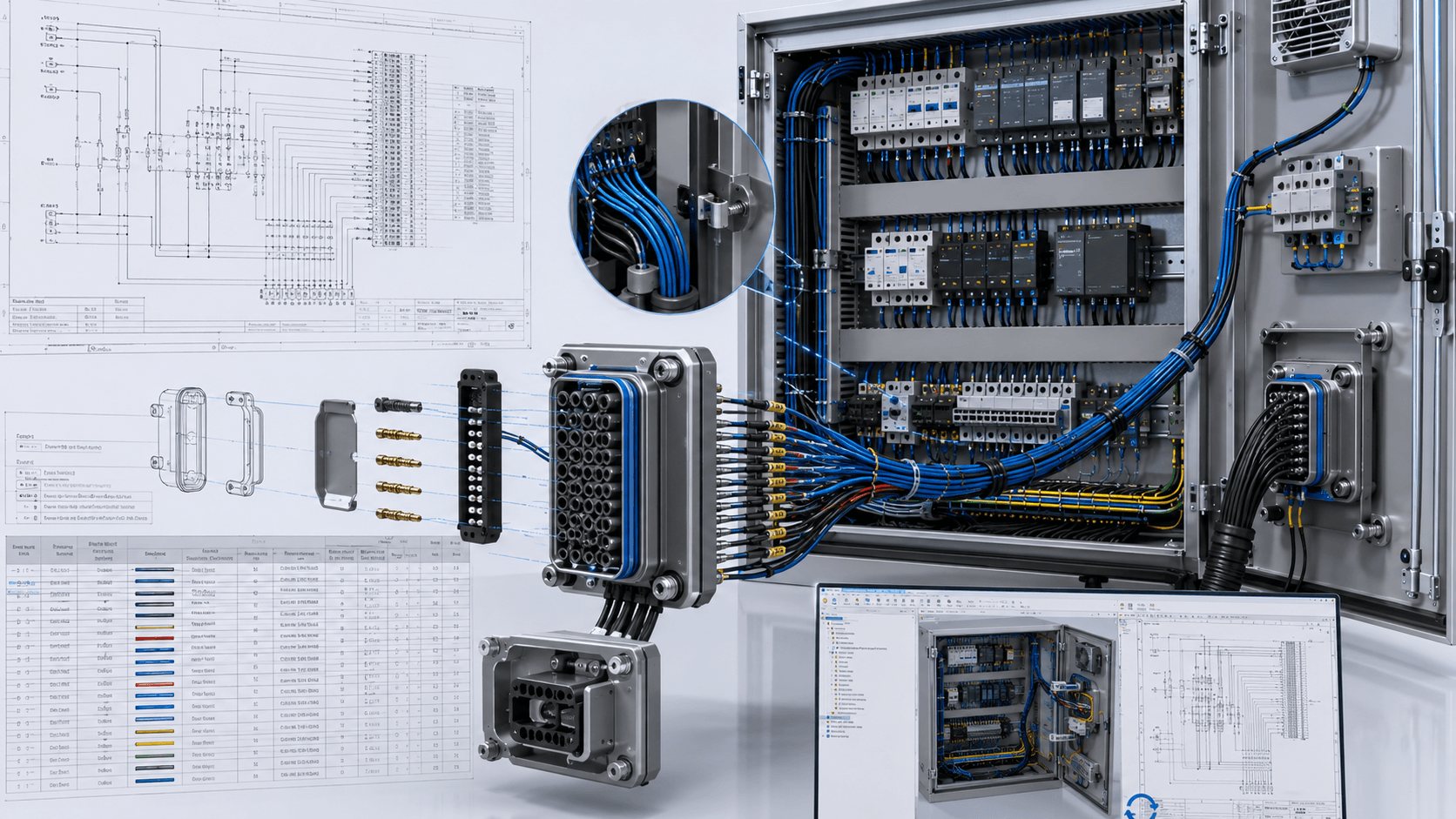 SOLIDWORKS Electrical 2026 wire routing and connector management SOLIDWORKS Electrical 2026 wire routing and high pin count connector management